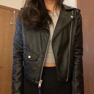 leather jacket XS